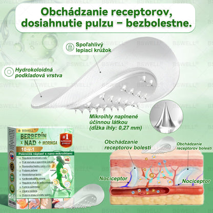 🍏BSWELL® Nano mikronidla chudnúci náplasť (Rýchlo raz denne, viditeľné zmeny do 28 dní) ✅ Pre obezitu, kardiovaskulárne zdravie, cukrovku, spánkovú apnoe, zdravie kĺbov, problémy s kĺbmi a ďalšie