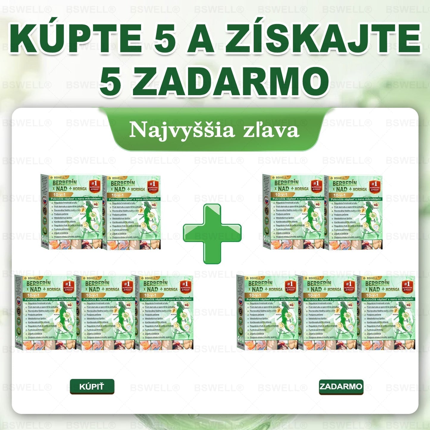🍏BSWELL® Nano mikronidla chudnúci náplasť (Rýchlo raz denne, viditeľné zmeny do 28 dní) ✅ Pre obezitu, kardiovaskulárne zdravie, cukrovku, spánkovú apnoe, zdravie kĺbov, problémy s kĺbmi a ďalšie